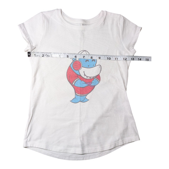 Set Of 3 Girls Shirts-Unicorns and Shark -Sz 6x Colorful Graphics Well Cared For - Picture 10 of 12